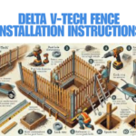 delta v-tech fence installation instructions